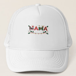 Mama Claus Christmas – Cute Festive Holiday Typogr Keps