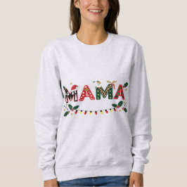 Mama Claus Christmas – Cute Festive Holiday Typogr T Shirt