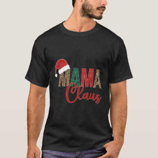 Mama Claus familje Pyjamas T Shirt