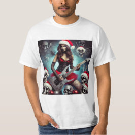 Mamá Claus Metalera: La Navidad Rockera T Shirt