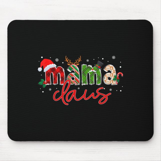 Mama Claus Santa Claus Family Matching Christmas P Musmatta (Framsidan)