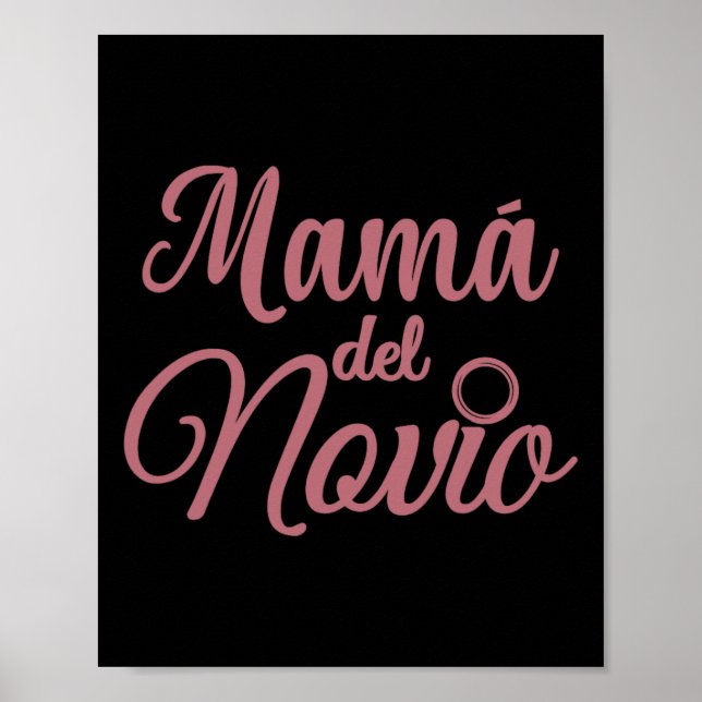 Mamá Del Novio Mor, Groom Madre spansk W Poster (Framsidan)