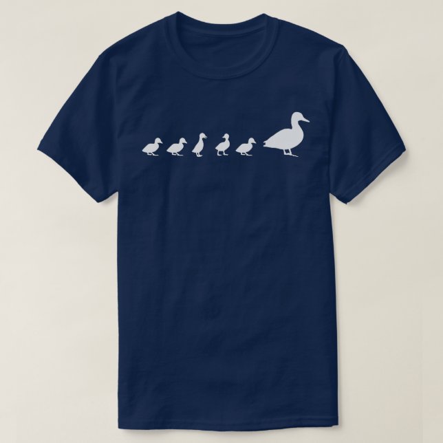 Mama Duck 5 Ducklings  Animal Family Mothers Day G T Shirt (Design framsida)
