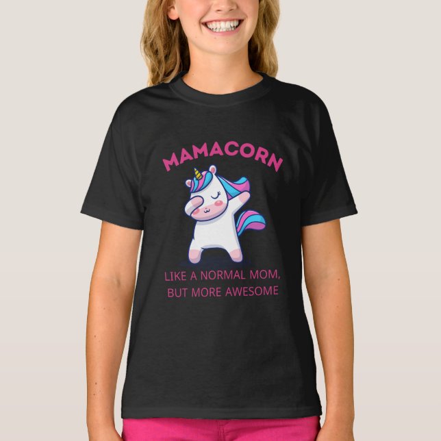 Mama Enhörnings Fan Club  T-Shirt (Framsida)