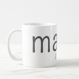 Mama Est 2025 Custom Mug Kaffemugg