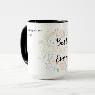 Mama Est. 2026 Nybliven Mamma Firande Mugg