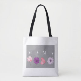 Mama Floral Butterfly Mothers and Birthday Tygkasse