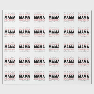 MAMA Gift Wrapping Paper Presentpapper