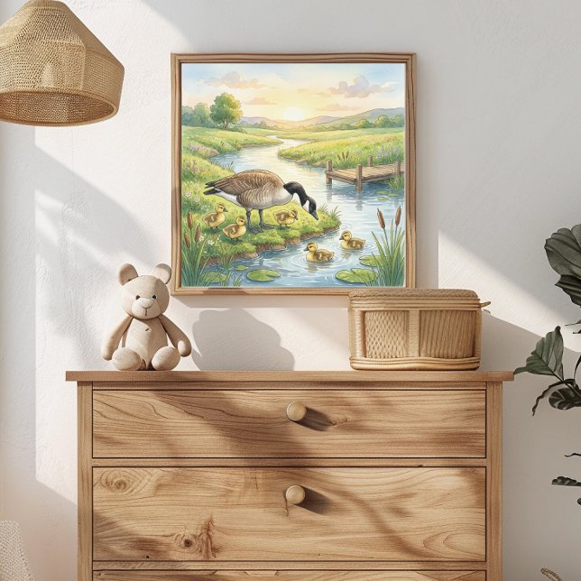 Mama Goose och Gässlingar Daghem Poster (Skapare uppladdad)