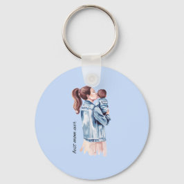 Mama ist die beste nyckelring