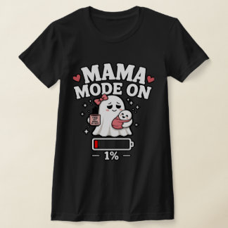Mama-läge På T-Shirt