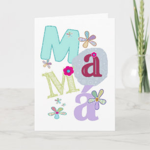 mamá lycklig mors dag i spanjor kort