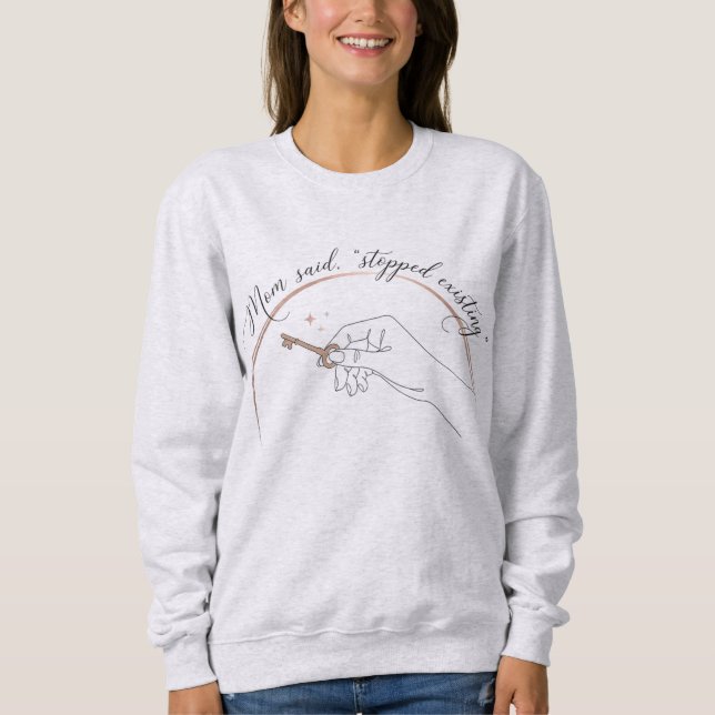 Mama Minimal: "Stopped Existing" Key T Shirt (Framsida)
