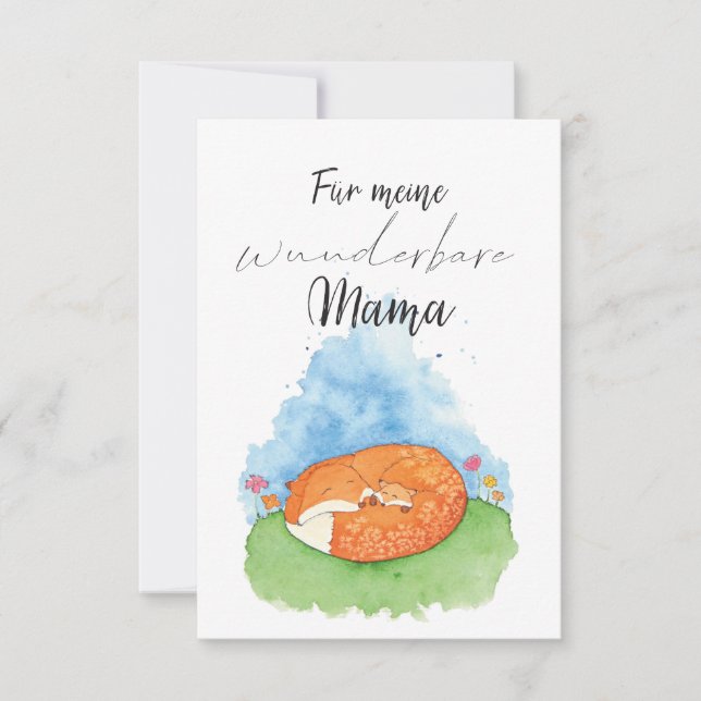 Mama Muttertag du bist wunderbar (Framsida)