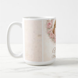 Mama — My First Home | Mother & Daughter Floral Tr Kaffemugg