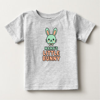 Mama’s Little Bunny Baby Easter Shirt Cute Toddler T