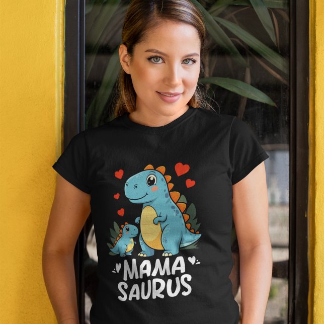 Mama Saurus Fun Gift for mom T Shirt (Skapare uppladdad)
