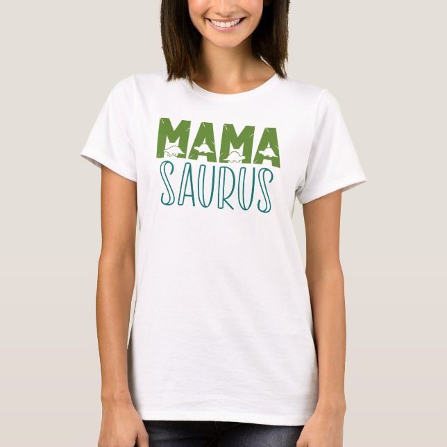 Mama Saurus, Mors dag T Shirt (Framsida)