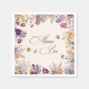 Mama To Bee Blommig Barnkalas Pappersservett