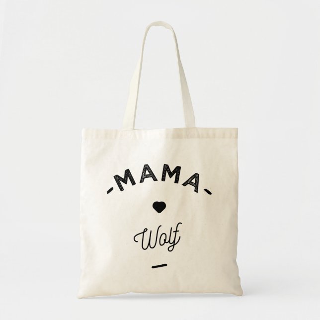 Mama wolf tygkasse (Framsidan)