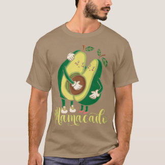 Mamacado Avocado Gravid Morsa Gravida Baby Showe T Shirt