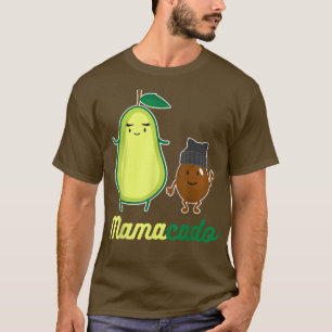 Mamacado Baby formgivning för Gravid Gift T Shirt