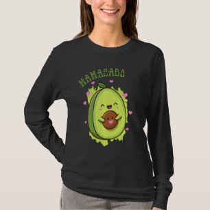 Mamacado Cute Avocado Funny Mamma-my Mor Fruit Lo T Shirt