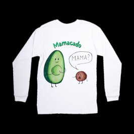 Mamacado Funny Avocado Mamma Design - Cute Pun Gif T Shirt