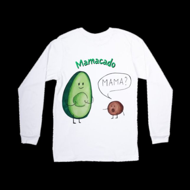 Mamacado Funny Avocado Mamma Design - Cute Pun Gif T Shirt (Skapare uppladdad)