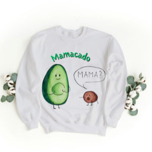 Mamacado Funny Avocado Mamma Design - Cute Pun Gif T Shirt
