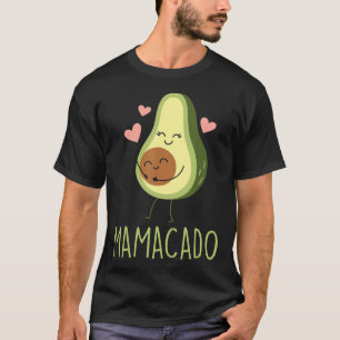 Mamacado Funny Avocado Mamma Gifts till Gravid Ann T Shirt