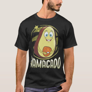 Mamacado Funny Mamma Avocado Gravid Announcement T Shirt