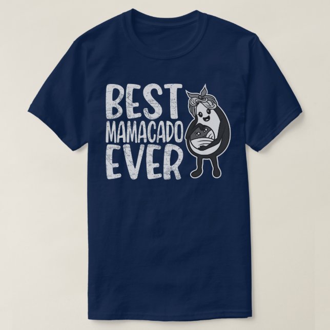 Mamacado, Funny Womens Avocado, Mamma Girl, Cute M T Shirt (Design framsida)