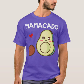 Mamacado Mamma Avocado Gravid Announcement Avoca T Shirt