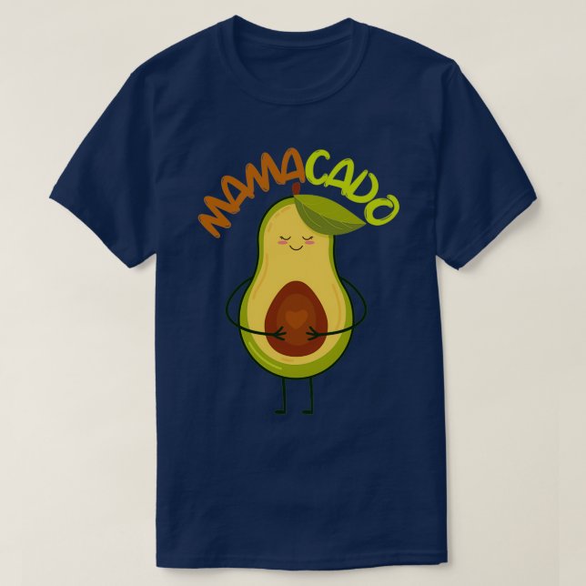 Mamacadofunny avocado 5 t shirt (Design framsida)