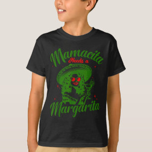 Mamacita behöver en Margarita Cinco De Mayo Rolig T Shirt