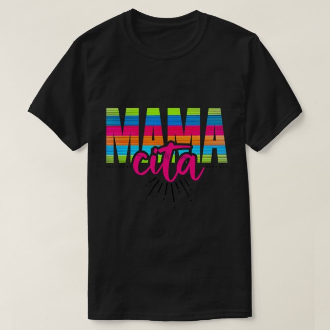Mamacita eller MAMMA cita T-shirt T-Shirt (Design framsida)