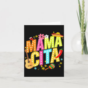 Mamacita familj cinco de mayo matchande mexikansk kort