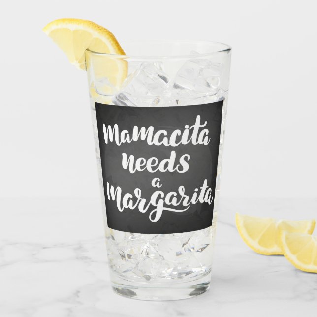 Mamacita Needs A Margarita Glaskopp (Framsida Ice)