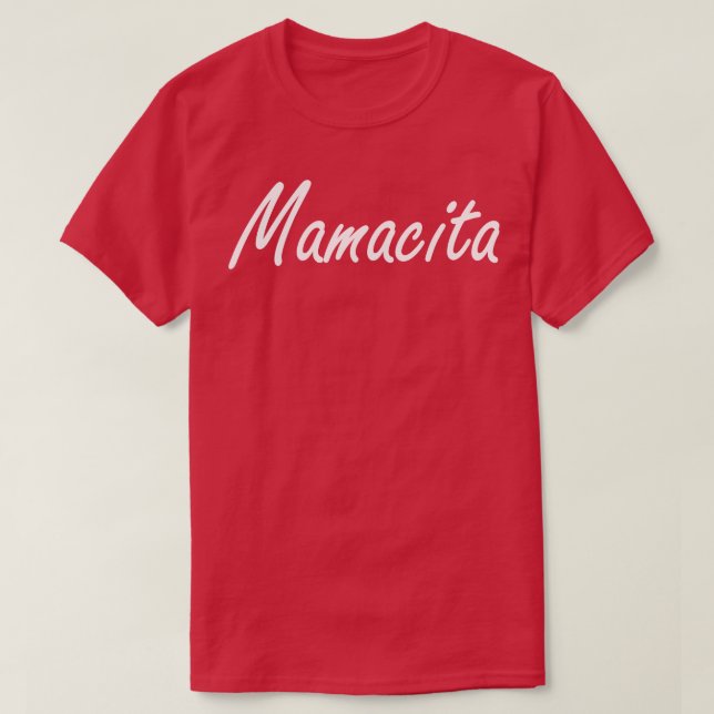 mamacita spansk t shirt (Design framsida)
