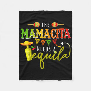Mamacito behöver en tequila cinco de Mayo mexican Fleecefilt