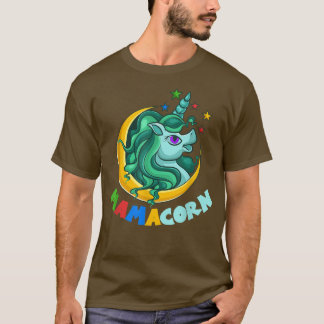 Mamacorn Cute Magic Unicorn Mamma Fantasy Animal T Shirt