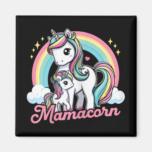 Mamacorn - Funny Cute Unicorn Costume Mamma Mor Magnet