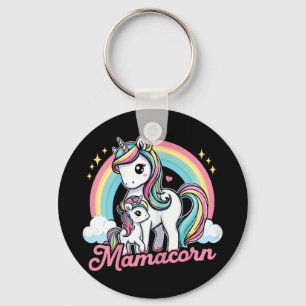 Mamacorn - Funny Cute Unicorn Costume Mamma Mor Nyckelring