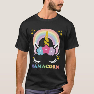 Mamacorn Unicorn Mamma Cute Unicorn Mamma Mamacorn T Shirt