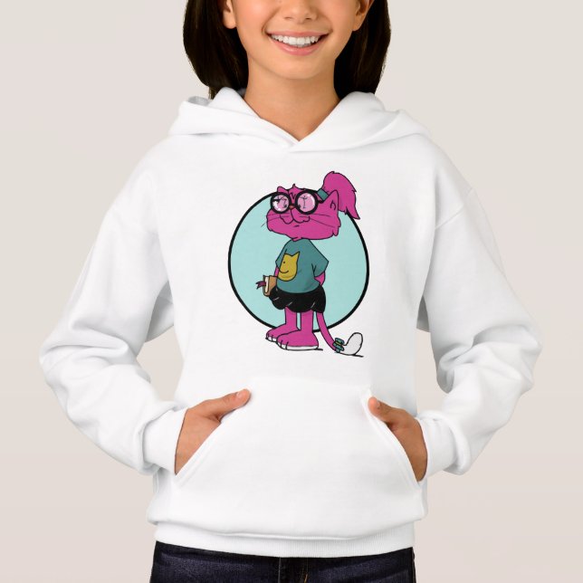 MAMAMACANZ | Rosa Katt T Shirt (Framsida)