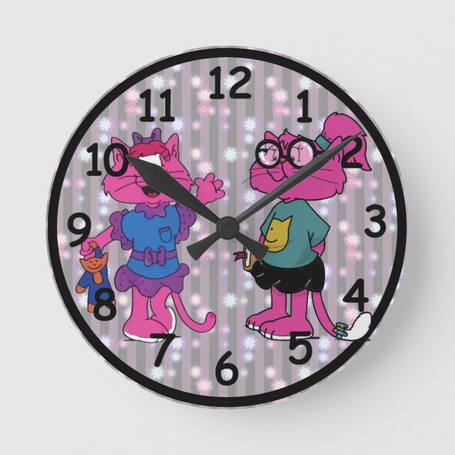 Mamamacanz Round Clock Rund Klocka (Framsida)