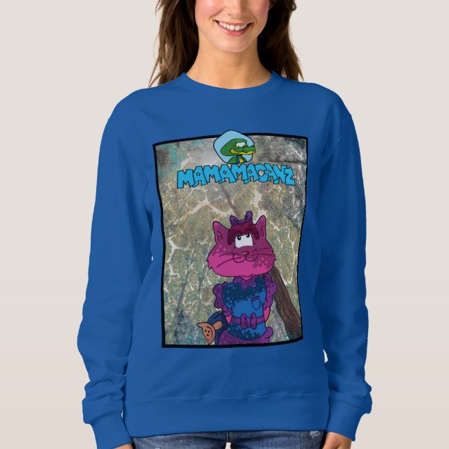 Mamamacanz Sweatshirt T Shirt (Framsida)