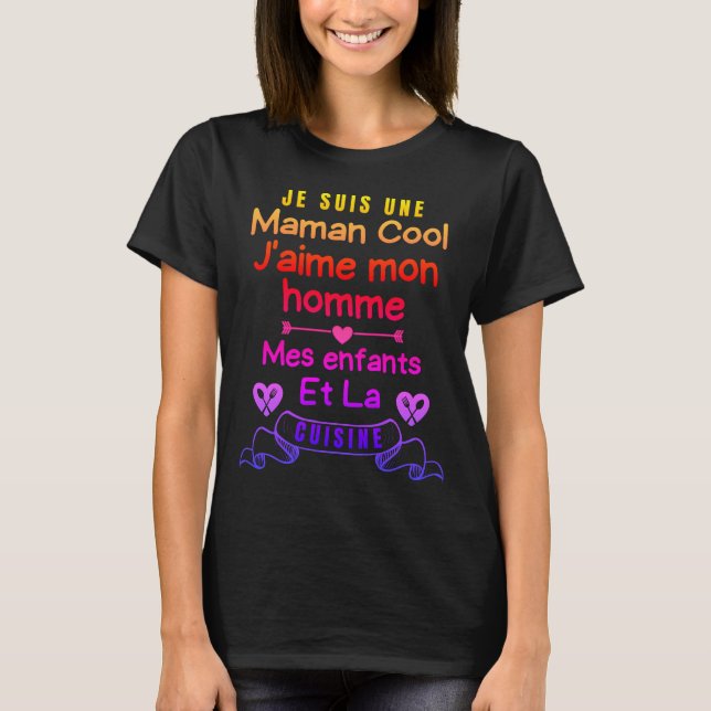 Maman cool t shirt (Framsida)