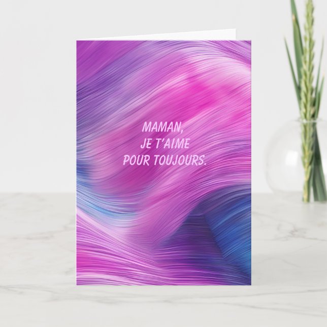 Maman, Je T’aime Pour Toujours Kort (Framsida)
